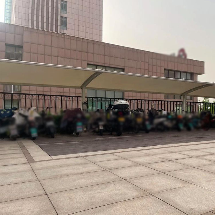 托里县膜结构电动车棚